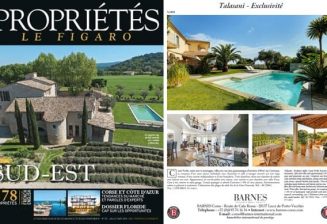 Barnes Corse presente 2 villas de prestige dans le magasine Propriétés du Figaro