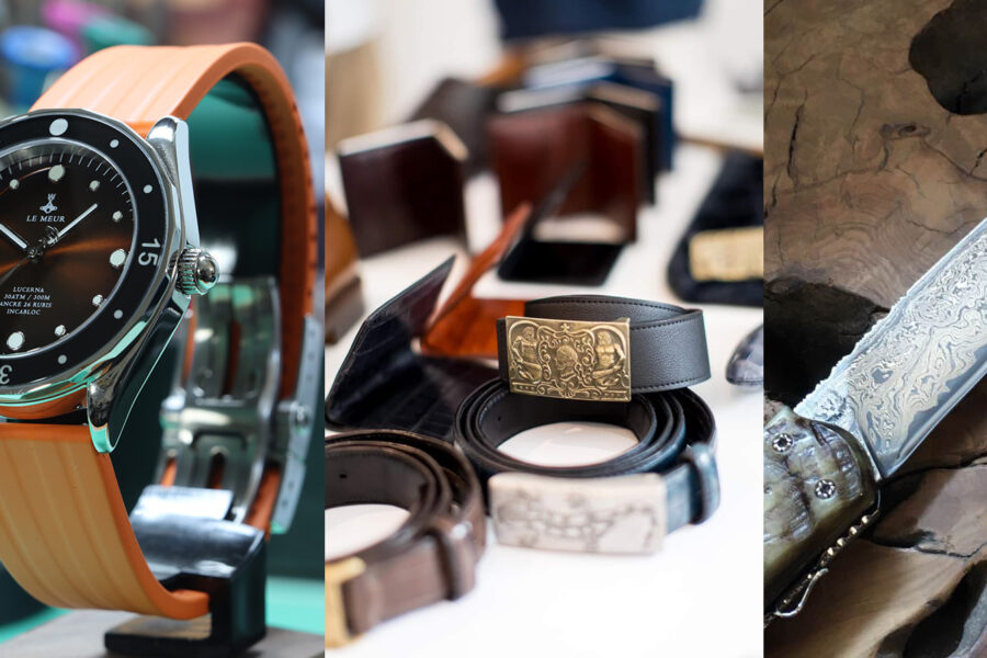 3 artisans Corses de grands talents