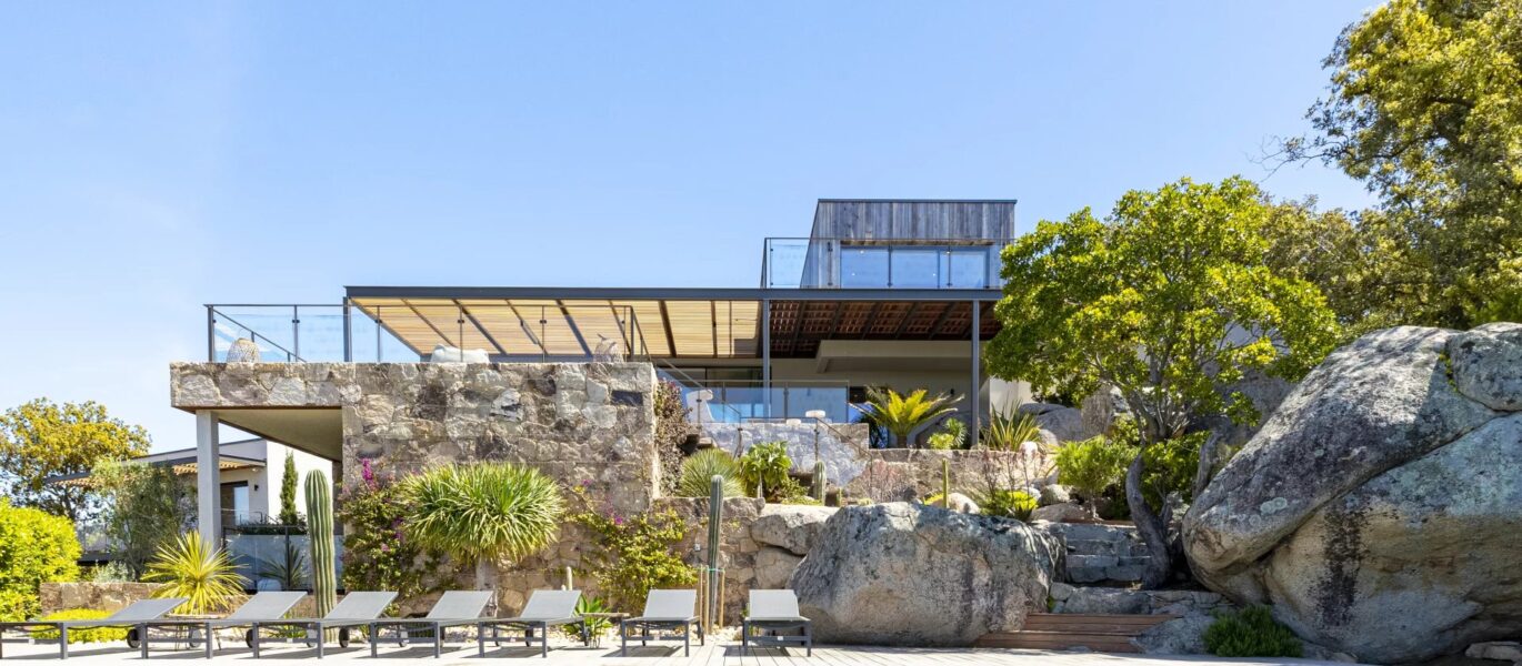 Domaine de Cala Rossa, villa 6 chambres, piscine, vue mer