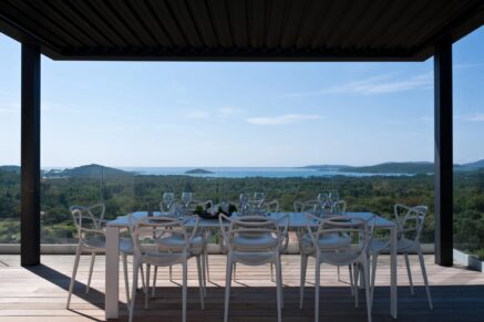 Porto Vecchio, Saint Cyprien, Villa 4 chambres, vue mer et piscine,