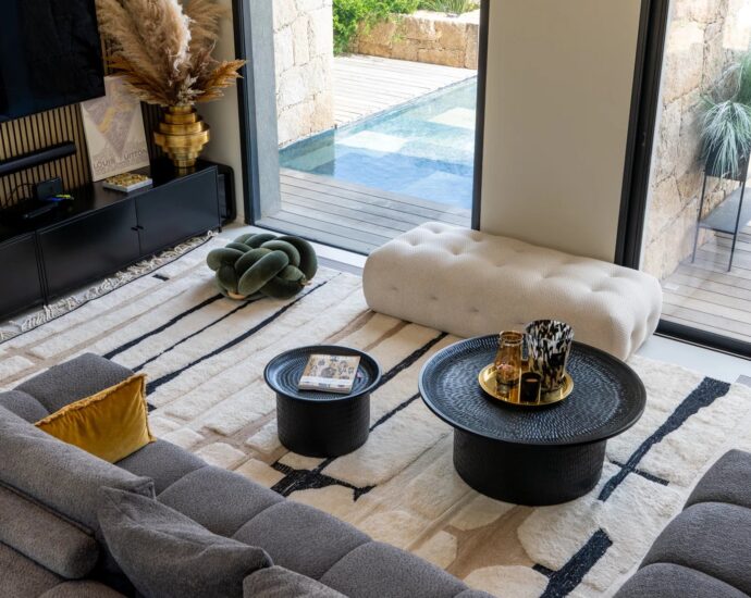 Pinarello – villa 4 chambres,  garage, piscine, vue mer et  plage à pied