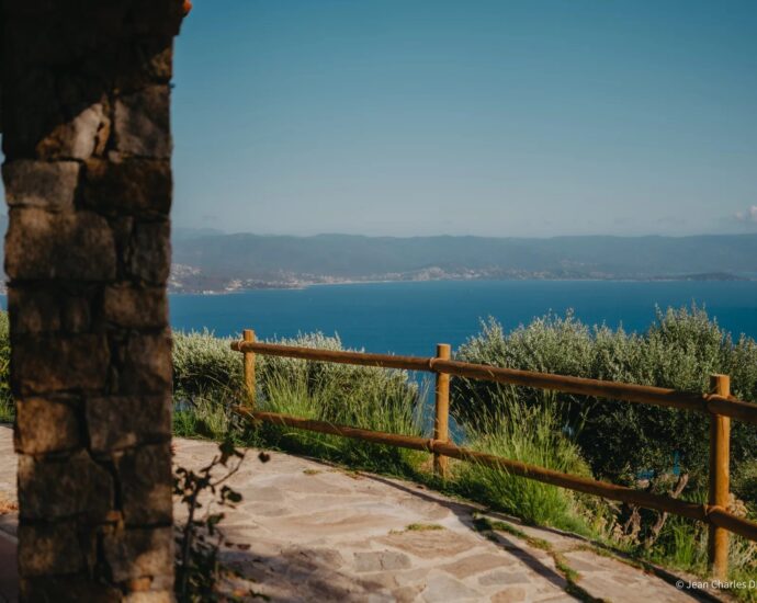 Ajaccio, villa 7 chambres, vue mer, A GIRAFFA RL335