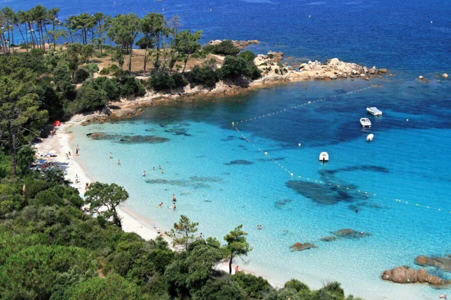 Exlusivité, Rive Sud Porticcio, Isolella, Villas, 7 chambres, bord de mer,  plage à pieds