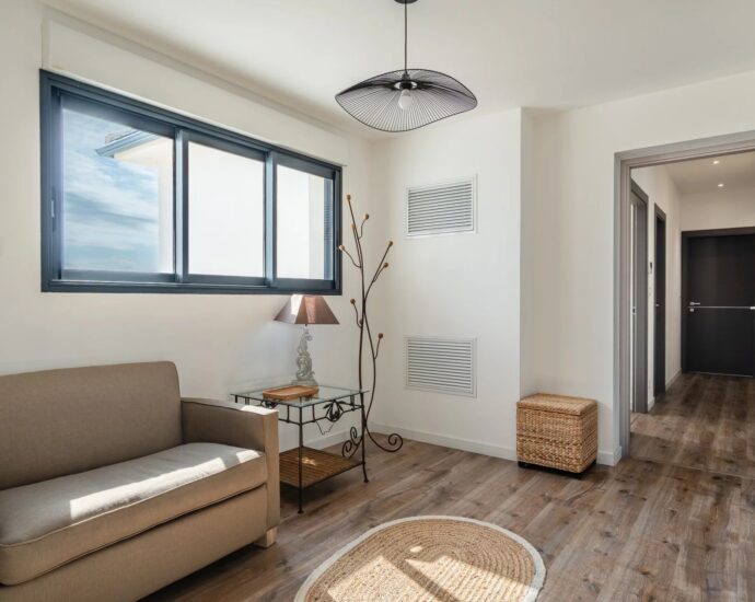 Bastia, penthouse, vue mer, 4 chambres, proche plage