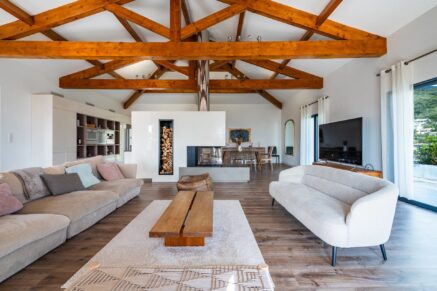 Bastia, penthouse, vue mer, 4 chambres, proche plage