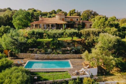 Ajaccio, villa 7 chambres, vue mer, A GIRAFFA RL335