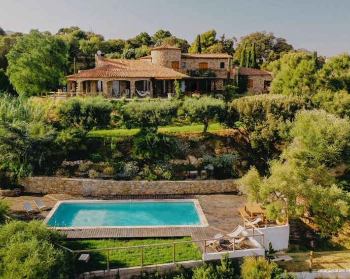 Ajaccio, villa 7 chambres, vue mer, A GIRAFFA RL335