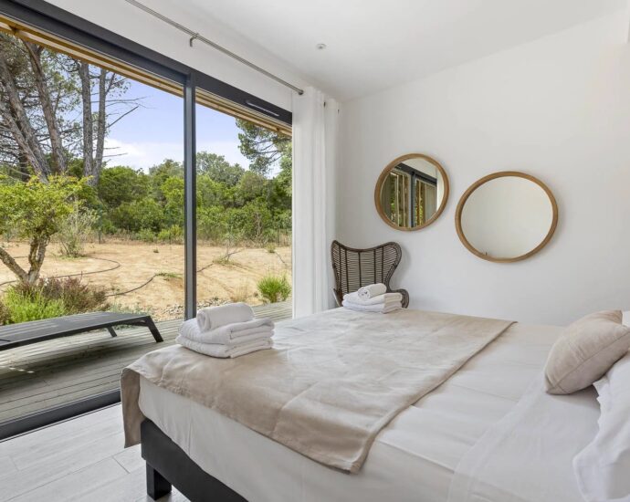 Capicciola – Ensemble de 2 magnifiques villas T6, vue mer, proche plage
