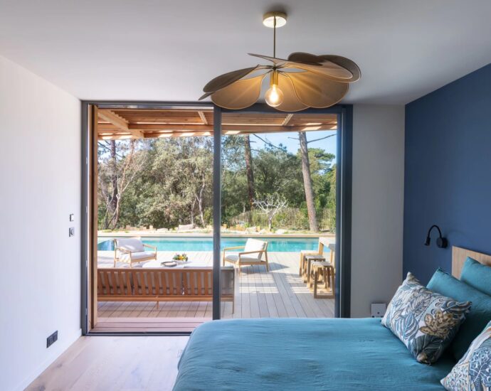 Domaine de Cala Rossa,  Villa neuve, Plage à pied