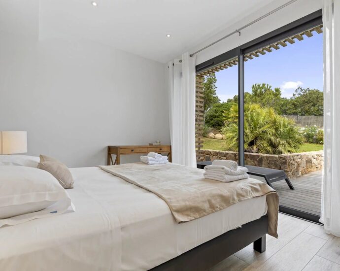 Capicciola – Ensemble de 2 magnifiques villas T6, vue mer, proche plage