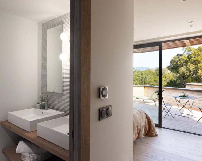 Domaine de Cala Rossa,  Villa neuve, Plage à pied