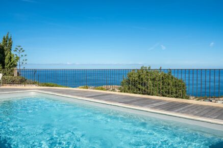 Exclusive, Corbara, 5-bedroom villa, swimming pool, panoramic sea view, beach on foot