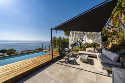 Ajaccio, Exclusivity, Villa, 5 bedrooms, panoramic sea view, swimming pool
