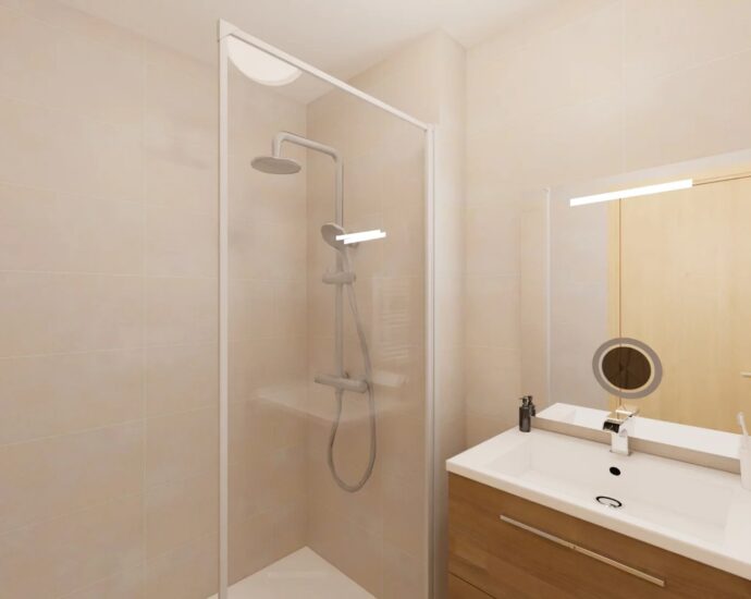 Ville di Pietrabugno, appartement neuf, 3 chambres, vue mer
