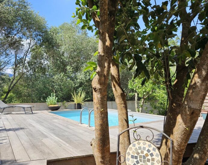 Exclusivité, Porto-Vecchio, propriété 7 chambres, piscine