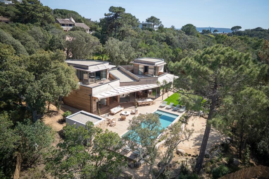 Domaine de Cala Rossa,  Villa neuve, Plage à pied