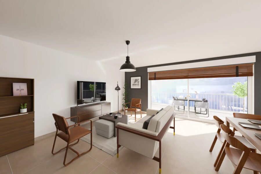 Ville di Pietrabugno, new apartment, 2 bedrooms, sea view