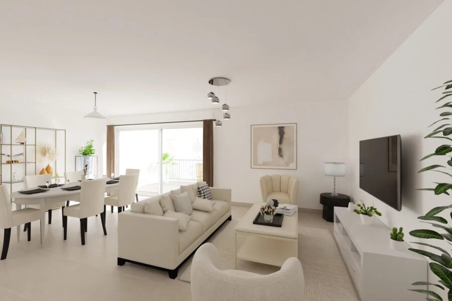 Ville di Pietrabugno, appartement neuf, 2 chambres, vue mer