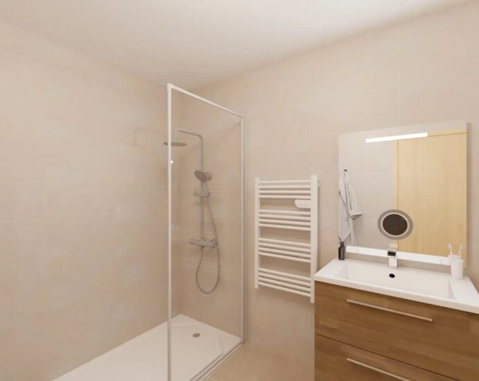Ville di Pietrabugno, new apartment, 2 bedrooms, sea view