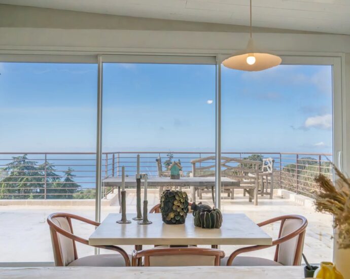 COTI-CHIAVARI – Villa, 3 Bedrooms, Pool, Panoramic Sea View