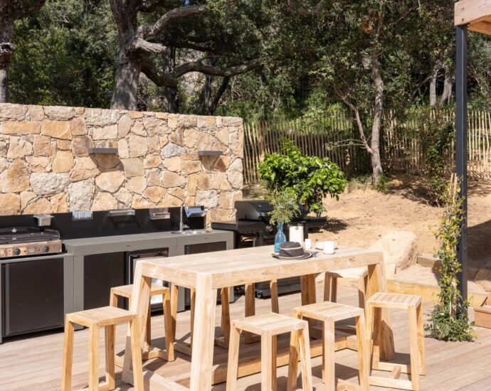 Domaine de Cala Rossa,  Villa neuve, Plage à pied