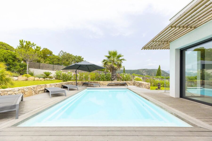 Capicciola – Ensemble de 2 magnifiques villas T6, vue mer, proche plage
