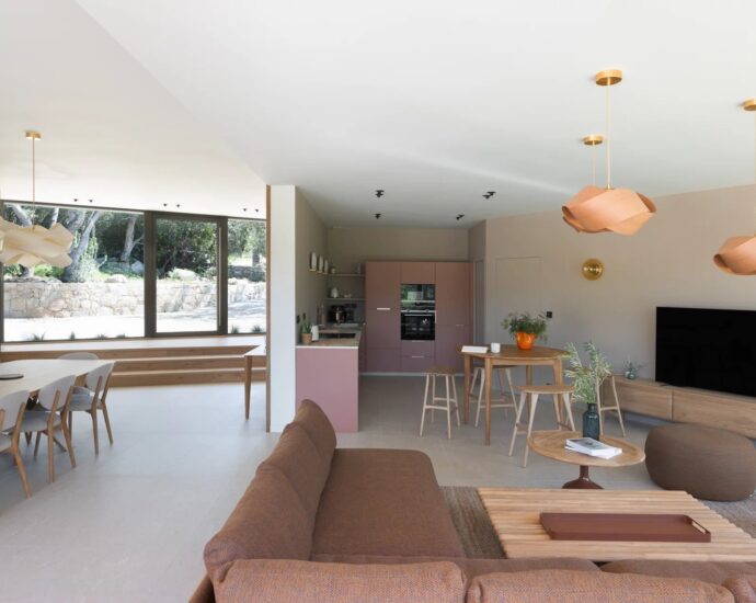 Domaine de Cala Rossa,  Villa neuve, Plage à pied