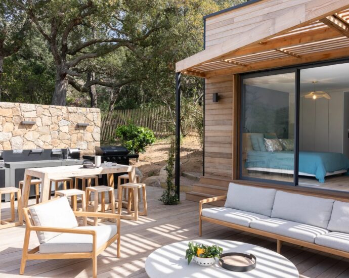 Domaine de Cala Rossa,  Villa neuve, Plage à pied