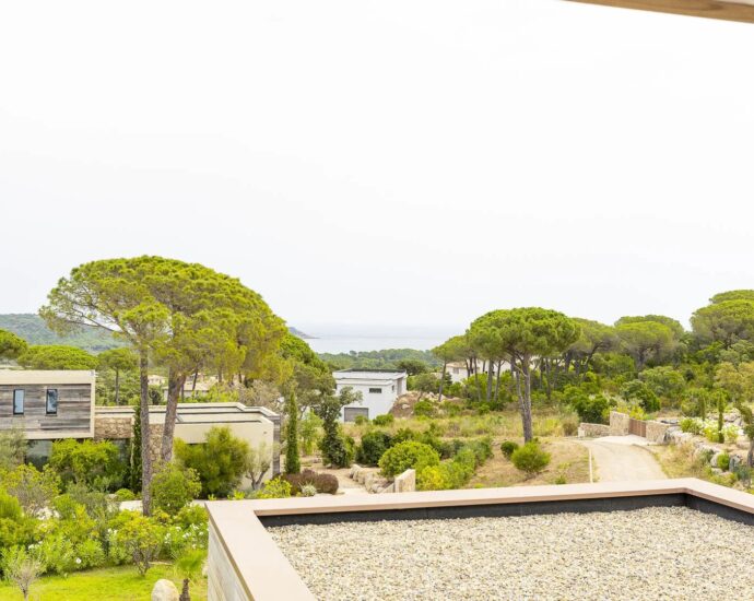 Capicciola – Ensemble de 2 magnifiques villas T6, vue mer, proche plage