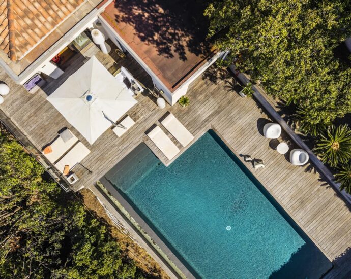 Ajaccio, Exclusivité, Villa, 3 chambres, piscine, vue panoramique montagnes,