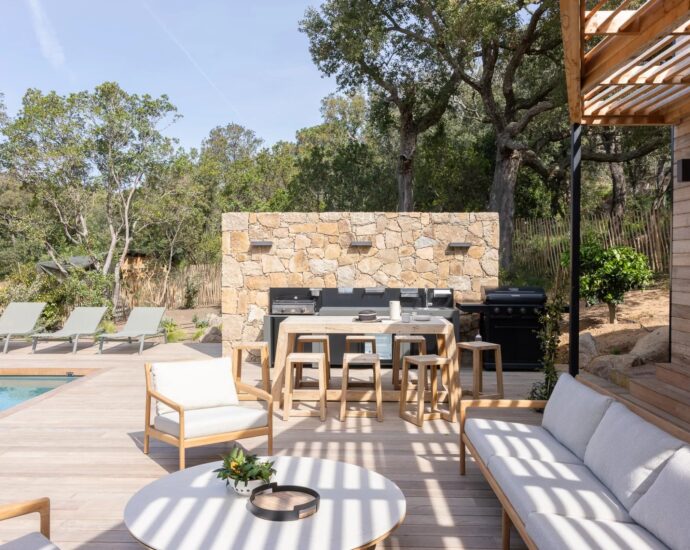 Domaine de Cala Rossa,  Villa neuve, Plage à pied