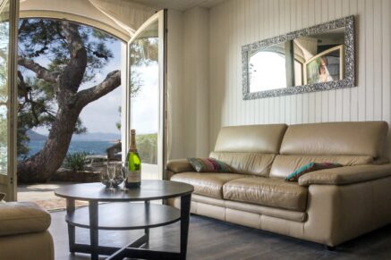 Porto-Vecchio, Cala Rossa, Domaine privé, pied dans l’eau, 2 chambres, vue mer