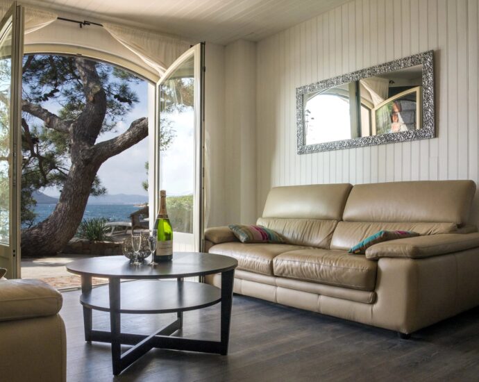 Porto-Vecchio, Cala Rossa, Domaine privé, pied dans l’eau, 2 chambres, vue mer