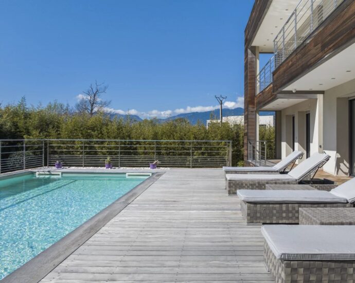 Porto Vecchio, Cala Rossa, Villa A Maredda, 5 chambres, piscine et plage à pied