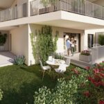 Ville di Pietrabugno, appartement neuf, 2 chambres, jardin, vue mer