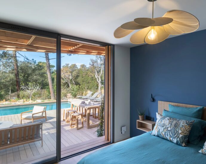 Domaine de Cala Rossa,  Villa neuve, Plage à pied