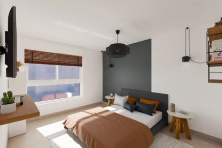 Ville di Pietrabugno, new apartment, 2 bedrooms, sea view