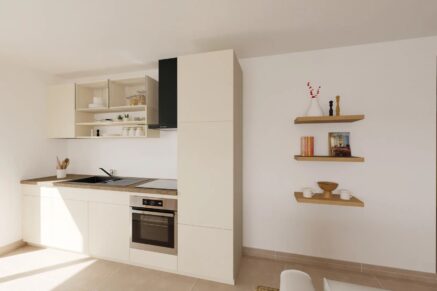 Ville di Pietrabugno, new apartment, 3 bedrooms, sea view