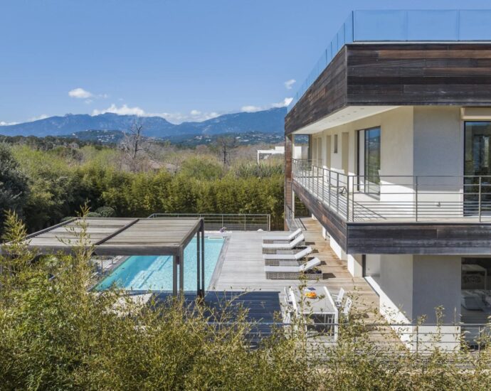 Porto Vecchio, Cala Rossa, Villa A Maredda, 5 chambres, piscine et plage à pied