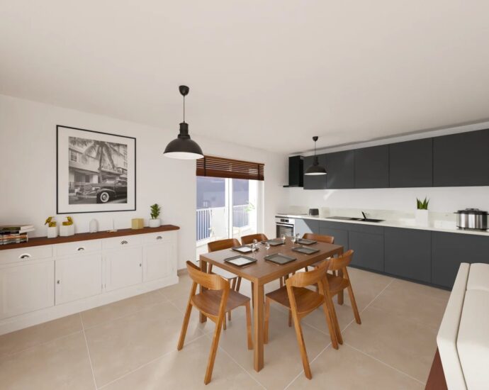 Ville di Pietrabugno, new apartment, 2 bedrooms, sea view