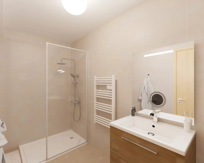 Ville di Pietrabugno, appartement neuf, 2 chambres, vue mer
