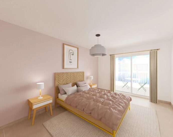Ville di Pietrabugno, appartement neuf, 2 chambres, jardin, vue mer
