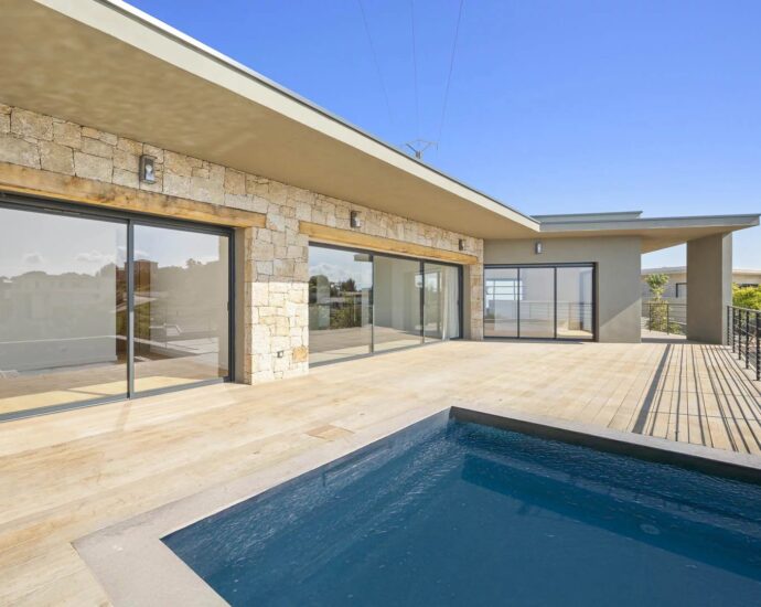 Ajaccio, new program, luxury villas, panoramic sea and mountains view, swimming pool, near beach