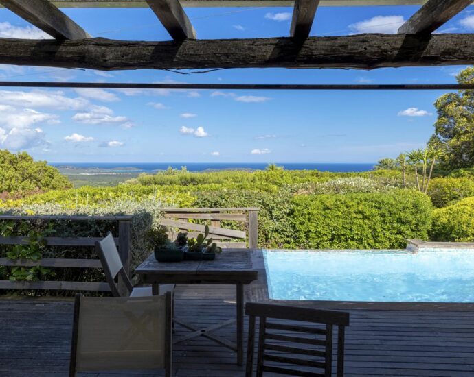 Porto-Vecchio, Villa 3 chambres, Piscine, Vue mer et montagnes