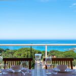 Corbara, Marine de Davia, villa 6 chambres, piscine, vue mer panoramique, plage à pied