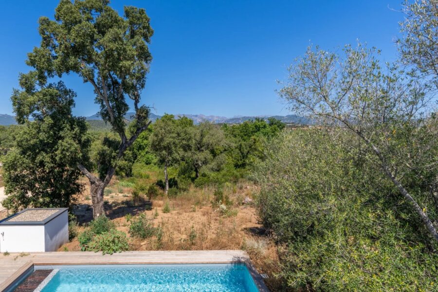 Pinarello – Villa contemporaine, 5 chambres, piscine, garage et plage à pied