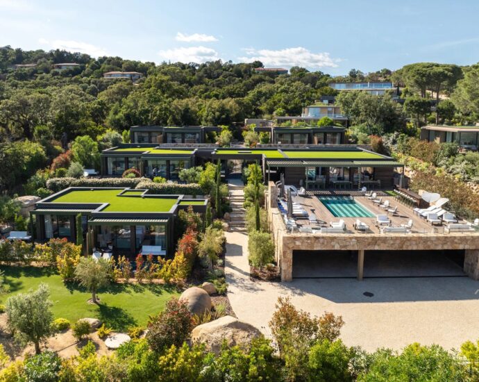 Caramontino, villa 8 suites avec piscines indépendantes, vue mer, piscine, plage à pied