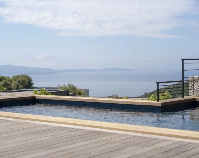 Ajaccio, Programme neuf, Villa de standing, 3 chambres, vue panoramique mer et montagnes, piscine, proche plage