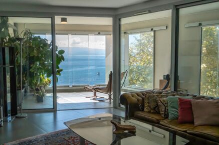 Ajaccio, Appartement de standing de type T4, vue mer panoramique, plage à pied
