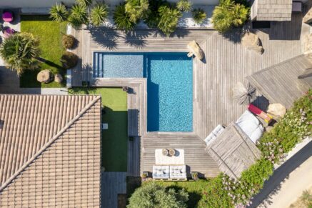 Sainte Lucie de Porto Vecchio, villa T6,  avec piscine, proche plage et fleuve